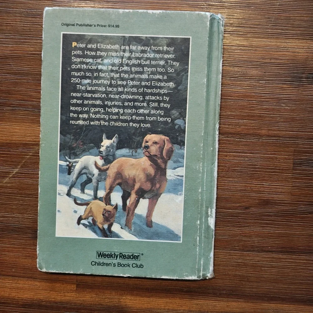 The Incredible Journey‎ by Sheila Burnford 1961 Vintage Hardcover Homeward Bound